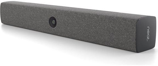 Изображение Neat Bar BYODMeeting room deviceBYOD mode enables easy connection with personal devices12 megapixel camera for clear videoFive integrated microphones provide audio captureMultiple built-in sensors enhance environmental monitoringSupports dual monitor