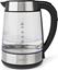 Picture of Nedis Nedis KAWK320EGS czajnik elektryczny 1,7 l 2200 W Stal nierdzewna, Przezroczysty