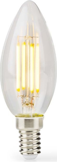 Изображение Nedis Nedis LBFE14C352 lampa LED Ciepe biae 2700 K 4,5 W E14 F