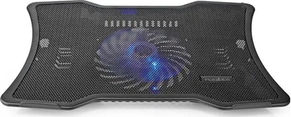 Picture of Nedis Nedis NBCR101BK stojak na laptop Podstawka na notebooka Czarny 43,2 cm (17")