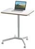 Picture of Neliels elektriskais LEITZ ERGO galds 80x60, balts