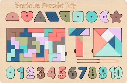 Picture of Nenurodyta TOY WOODEN PUZZLE 610056