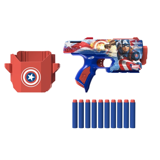 Picture of NERF Marvel Blaster Captain America