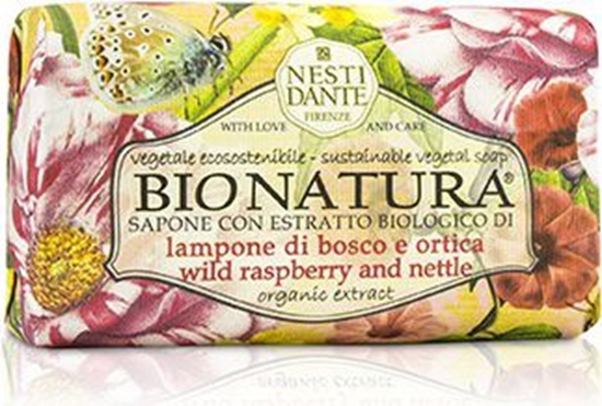 Picture of Nesti Dante Bio Natura Wild Raspberry And Nettle mydo toaletowe 250g