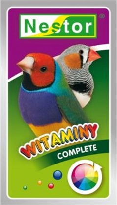 Picture of Nestor Witaminy dla maych ptaszków egzotycznych complete 20g