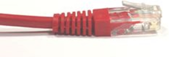 Picture of NetRack Patch cord cat.5e RJ45 3mb czerwony (BZPAT3UR)