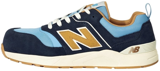Picture of New Balance sik. Sko str. 43 - Elite Lite Blue/Coffee, åndbar, blød mellemsål, med snørre