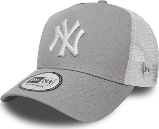 Picture of New Era Czapka New York Yankees Clean A Frame Trucker szara r. uniwersalny (11588490)