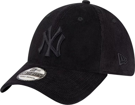 Изображение New Era New Era Cord 39THIRTY New York Yankees Cap 60364204 Czarne M/L
