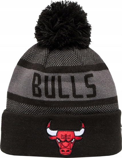 Изображение New Era New Era Jake Cuff Beanie Chicago Bulls Hat 60565217 szary OSFM
