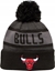 Picture of New Era New Era Jake Cuff Beanie Chicago Bulls Hat 60565217 szary OSFM