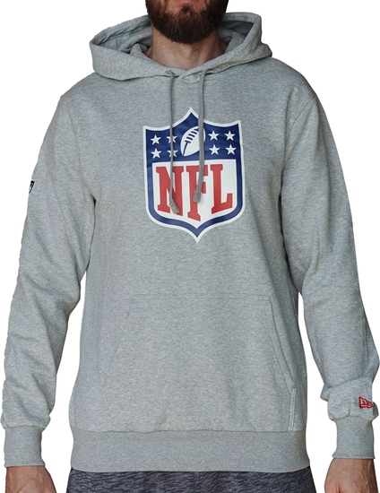 Picture of New Era New Era NFL Generic Logo Hoodie 60416768 szary M