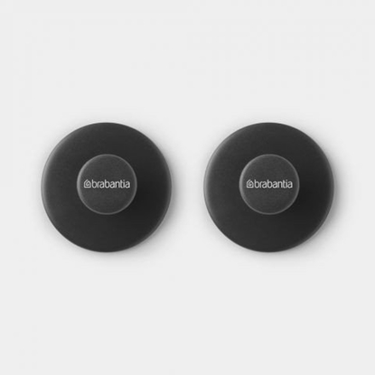 Изображение New! BRABANTIA ReNew bathroom towel racks 2 pcs. Dark Grey 280320