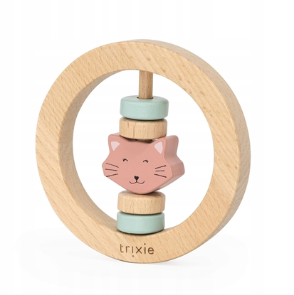 Picture of New! Trixie round wooden toy for baby cat 6m+ 36-230