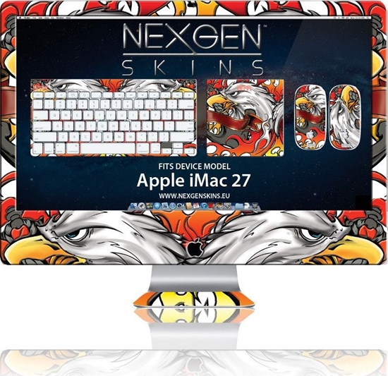 Picture of Nexgen Skins Zestaw skórek na obudow z efektem 3D iMac 27 (Iron Eagle 3D)