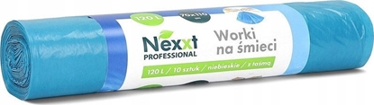 Picture of NEXXT Worki na mieci Nexxt 120L LDPE z tam niebieskie (10)