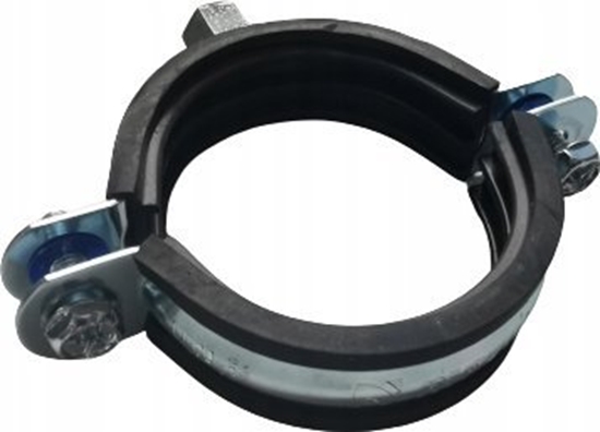 Picture of Niczuk Obejma pojedyncza DUO z izolacj 54 BK (53-58)