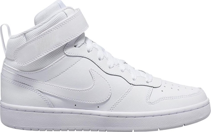 Picture of Nike Court Borough Mid 2 (GS) CD7782-100 37.5