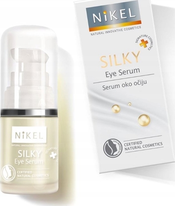 Attēls no Nikel NIKEL, SILKY, Serum pod oczy przeciwstarzeniowy kompleks róany, 15ml