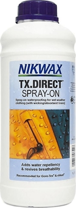 Attēls no Nikwax rodek impregnujcy TX Direct Spray-On do odziey 1000 ml