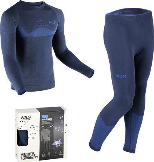 Изображение Nils Extreme BTZ0464 BIELIZNA TERMOAKTYWNA MSKA ZESTAW MAGNUS S/M NILS
