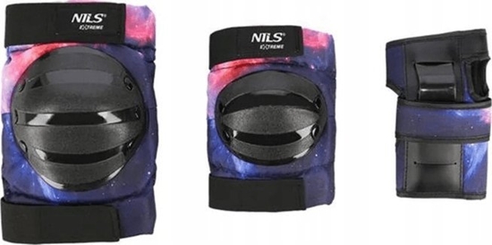 Изображение Nils Extreme H734 CZARNE ROZM. S ZESTAW OCHRANIACZY NILS EXTREME