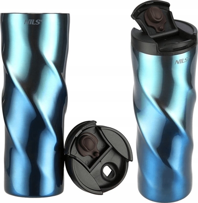 Изображение Nils Extreme NCB22 NIEBIESKI KUBEK TERMICZNY NILS