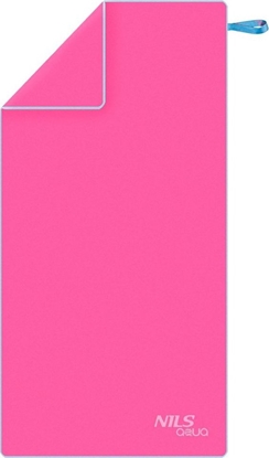Picture of Nils Extreme Rcznik z mikrofibry Nils Aqua NAR11 140x70 cm róowy