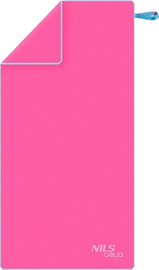 Picture of Nils Extreme Rcznik z mikrofibry Nils Aqua NAR11 140x70 cm róowy