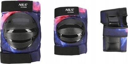 Изображение Nils Extreme Zestaw ochraniaczy H734 czarne r. L