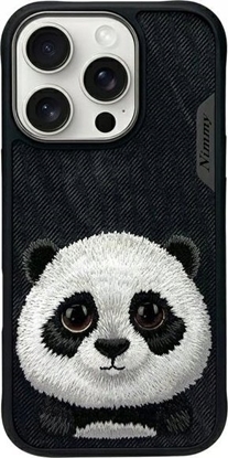 Изображение Nimmy case iPhone 16 Pro Max 6.9" black/black Big Eyed Pet 2.0 Panda