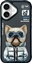 Изображение Nimmy iPhone 16 6.1" case black/black Cool&Cute 2.0 Dog