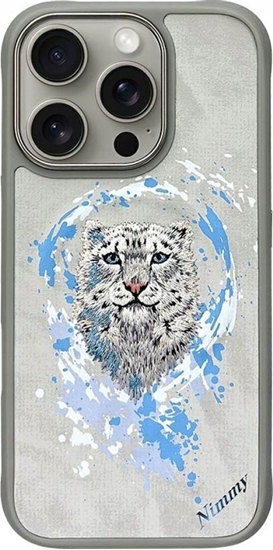 Picture of Nimmy Panther MagSafe case for iPhone 16 Pro light gray