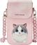 Picture of Nimmy torebka na telefon róowy/pink Big Eyed Pet 2.0 Cat