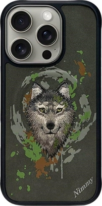 Attēls no Nimmy Wolf MagSafe case for iPhone 16 Pro dark gray