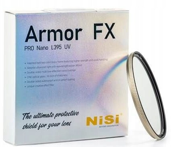 Picture of NiSi Armor FX PRO Nano L395 UV filter, 82 mm