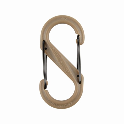 Picture of Nite Ize Karabiczyk S-Biner Dual #2 plastik piaskowy (SBP2-03-28BG)