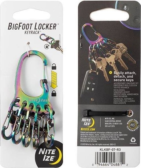 Изображение NiteIze Karabinek na klucze Nite Ize BigFoot Locker