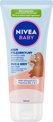 Attēls no Nivea Baby krem pielgnacyjny do twarzy i ciaa 100ml
