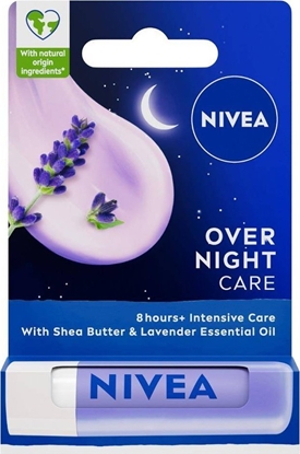 Picture of Nivea Overnight Care pielgnujca pomadka do ust 4.8g