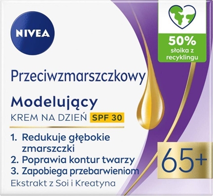 Picture of Nivea Przeciwzmarszczkowy + Modelujcy krem na dzie SPF30 65+ 50ml