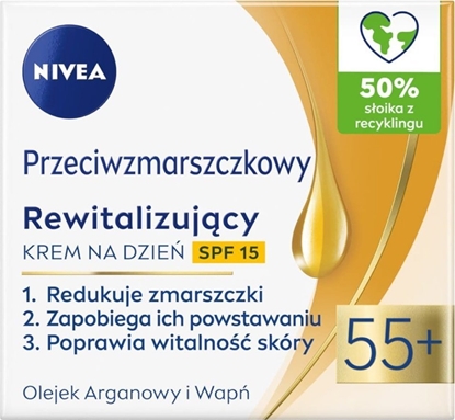 Picture of Nivea Przeciwzmarszczkowy+ ujdrniajcy krem na noc 55+ 50ml