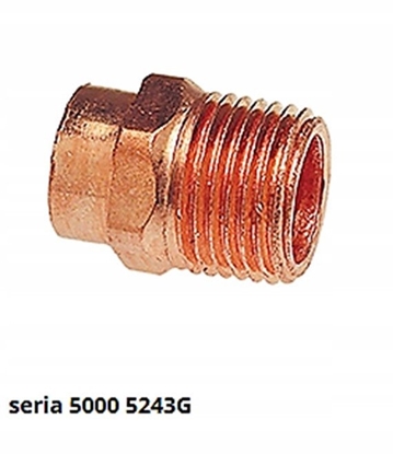 Attēls no Nypel przejciowy GZ 18x1/2" IBP Conex Series 5000 5243G018004000