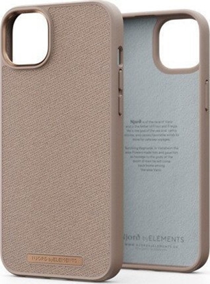 Picture of Njord by Elements Njord by Elements Etui z tkaniny Just do iPhone 14 Plus róowy piasek