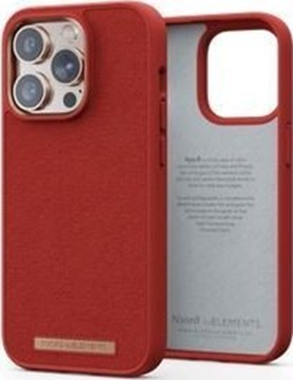 Picture of Njord by Elements Njord by Elements Etui zamszowe do iPhone 14 Pro Max Burnt Orange Comfort+