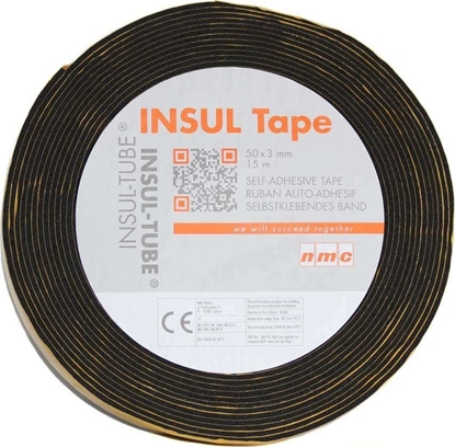 Attēls no NMC Tama kauczukowa 3mmx50mmx15m (rolka)