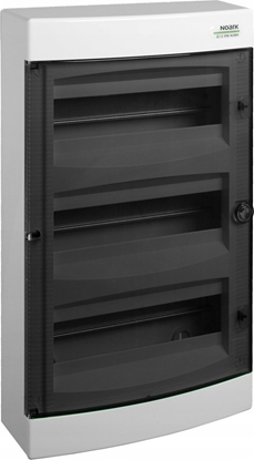 Picture of Noark Obudowa instalacyjna Noark 101502 natynkowa 3 rzdy IP40 3X12 MOD