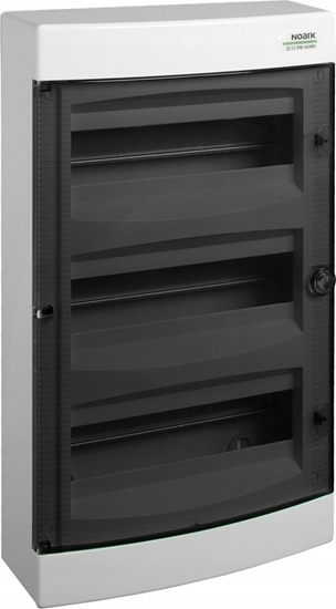 Picture of Noark Obudowa instalacyjna Noark 101502 natynkowa 3 rzdy IP40 3X12 MOD