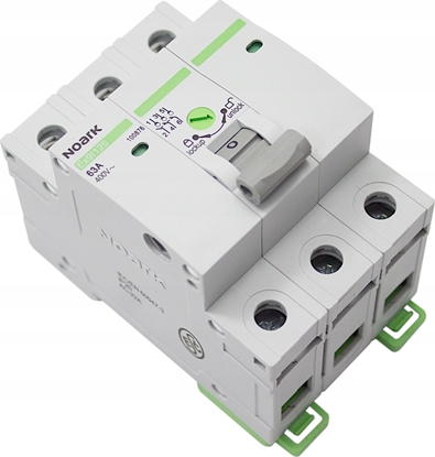 Picture of Noark Rozcznik izolacyjny Noark 100876 Ex9I125 3P 63A