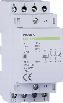 Picture of Noark Stycznik instalacyjny Noark 102412 Ex9CH25 40 230V 50/60Hz